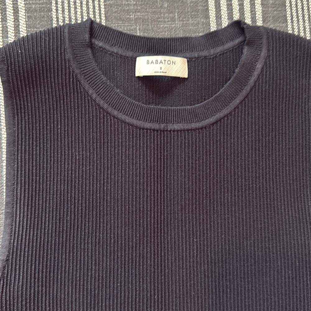 BABATON Ribbed crop top - Picture 4 of 4
